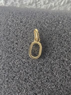 Thomas Sabo Gold Platted O Pendant Charm